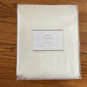 Pottery Barn Emery Drape 100 x 84 inches
